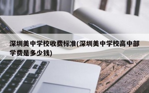 深圳美中学校收费标准(深圳美中学校高中部学费是多少钱)